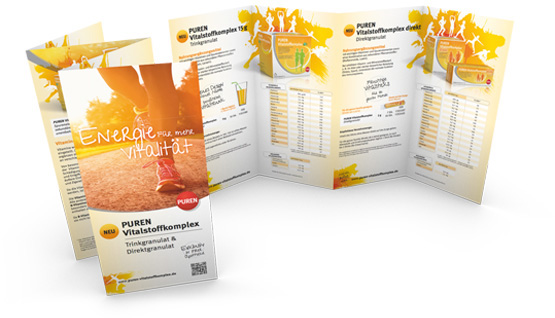 PUREN Vitalstoffkomplex Direktgranulat Kombiflyer