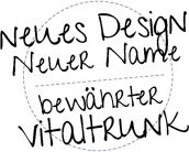 Neues Design. Neuer Name. Bewährter Vitaltrunk